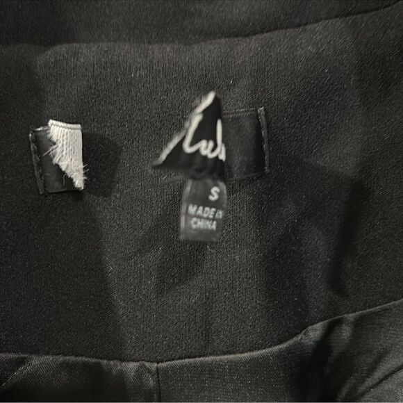 Lulu's Black Double Breasted Coat Dress(Size Small) - Picture 8 of 12